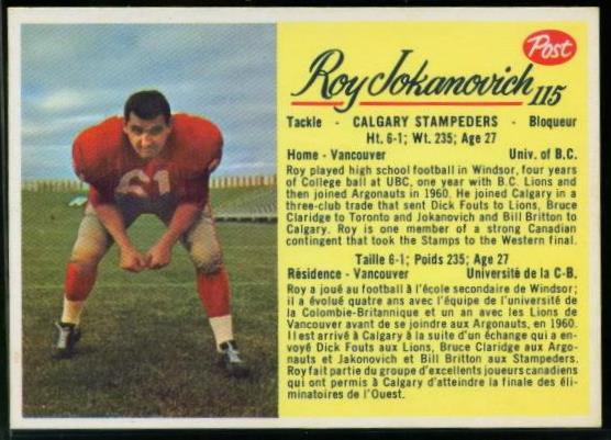 115 Roy Jokanovich